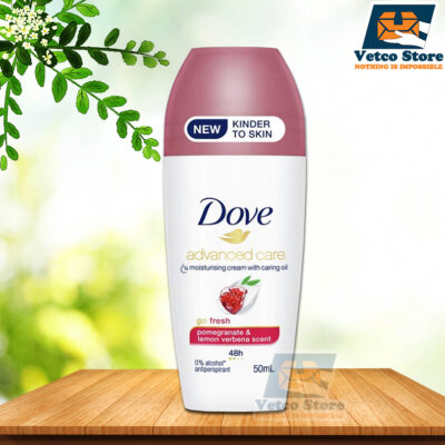 Lăn Khử Mùi Dove Advanced Care Go Fresh Pomegranate & Lemon Verbena Scent 50ml