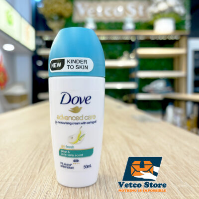 Lăn khử mùi Dove Advanced Pear Aloe Vera Scent 50ml