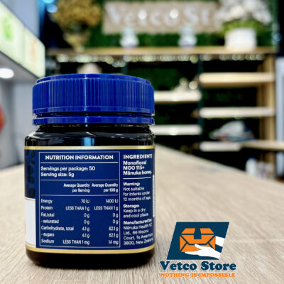 Mật ong Manuka Honey MGO115 250g2