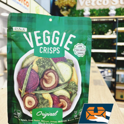 Rau củ sấy khô Veggie Crisps DJA 90g2