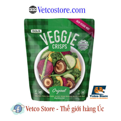 Rau củ sấy khô Veggie Crisps DJA 90g4