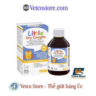 Siro ho mật ong Little Dry Coughs1
