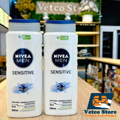 Sữa tắm Nivea Men Sensitive 3in1 500ml2