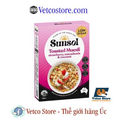 Sunsol Toasted Muesli Strawberry Macadamia Coconut 500g2