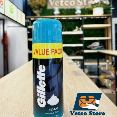 Bọt cạo râu Gillete Foam Sensitive 333g