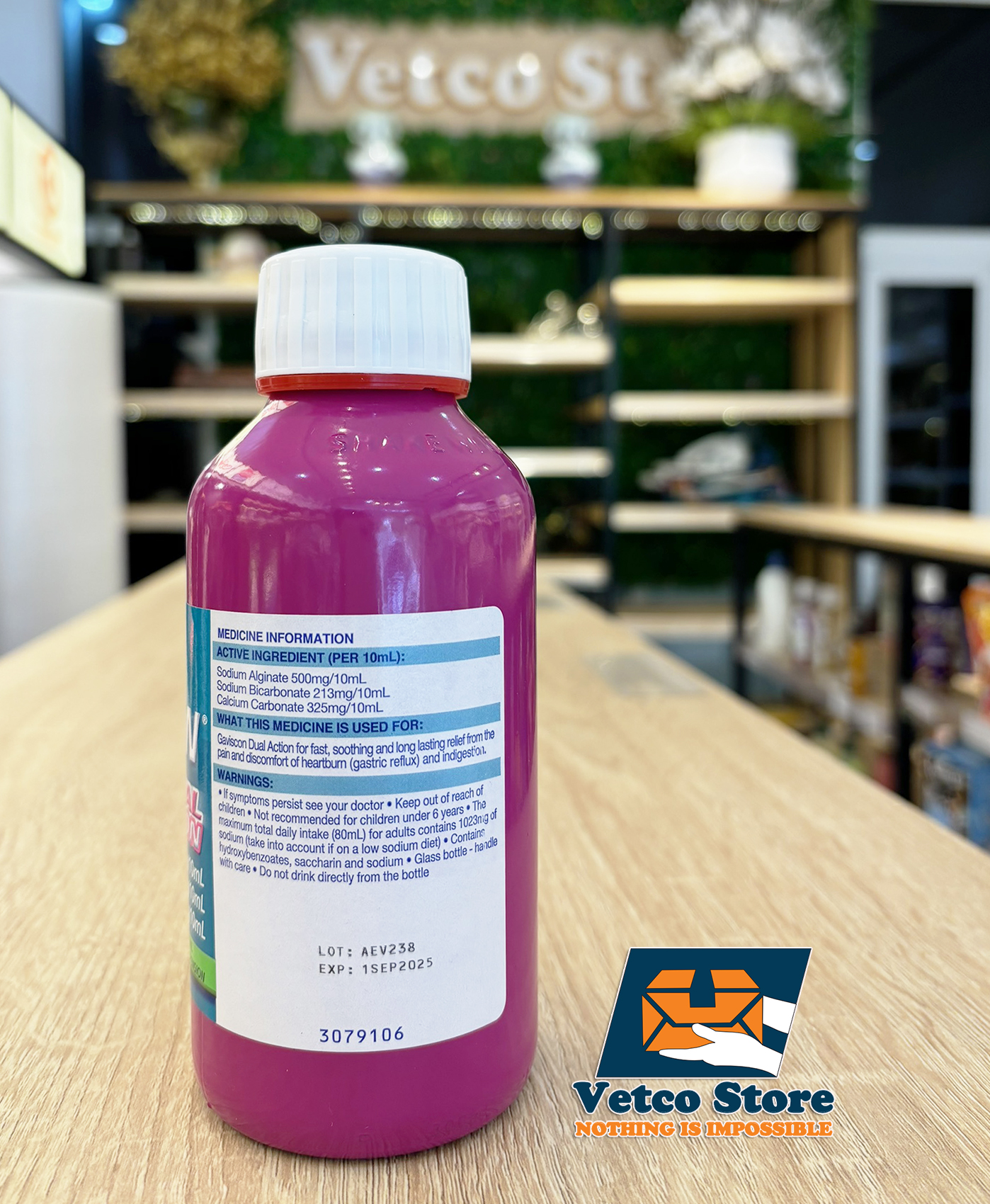 Gaviscon Dual Action Peppermint 300ml Dạng Nước3