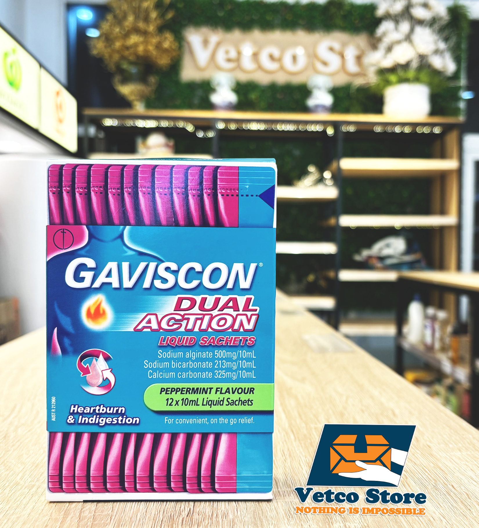 Gaviscon Dual Action Peppermint Dạng Gói2