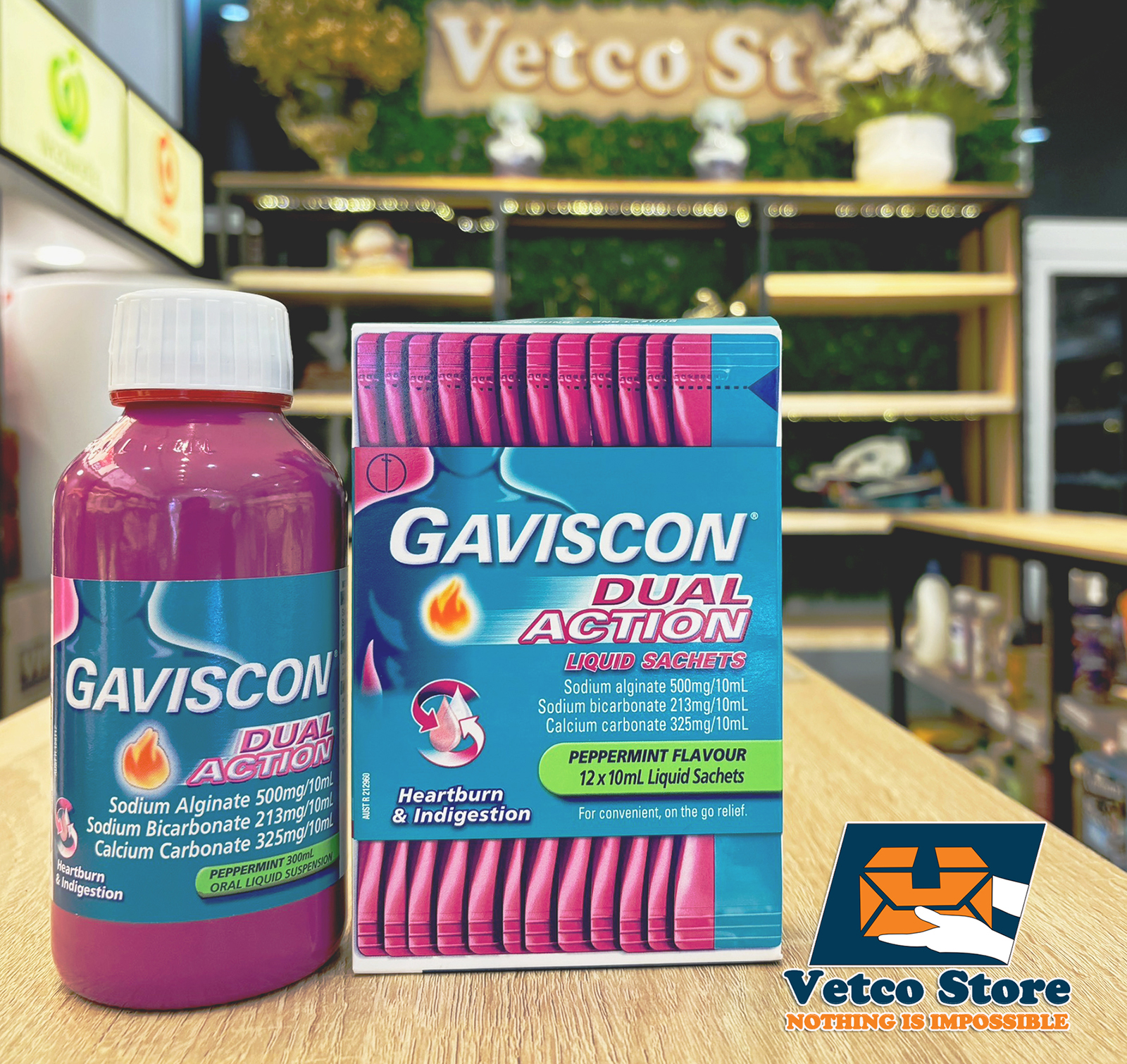 Gaviscon Dual Action Peppermint