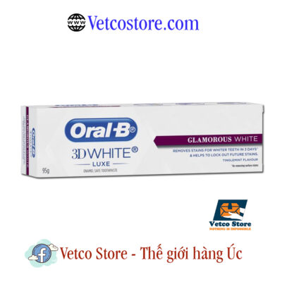 Kem đánh răng oralb 3d white luxe glamorous white 95g1