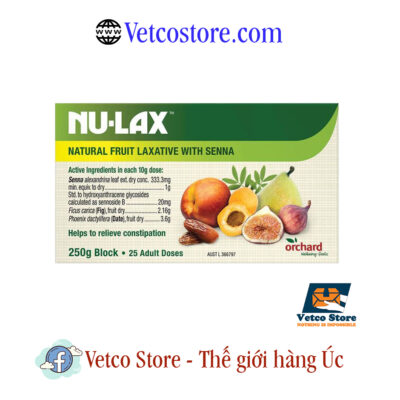 Nulax natural laxative senna prune 250g2