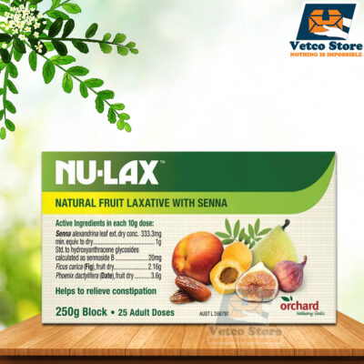 Nhuận Tràng Chống Táo Bón Nu-Lax Natural Fruit Laxative With Senna 250g