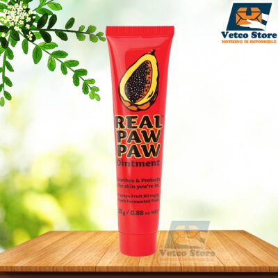 Real Paw Paw Ointment - Kem Dưỡng Da Đu Đủ Đa Công Dụng Tuýp 25g