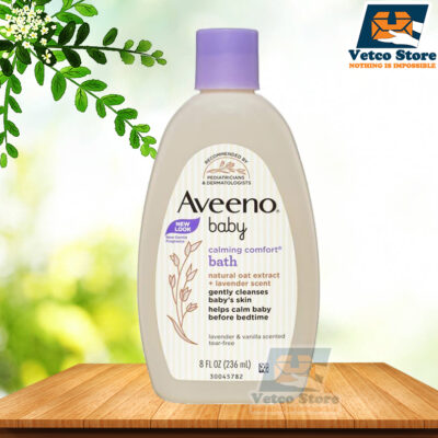 Sữa Tắm Cho Bé Aveeno Baby Calming Comfort Hương Hoa Oải Hương Và Vani 236mL