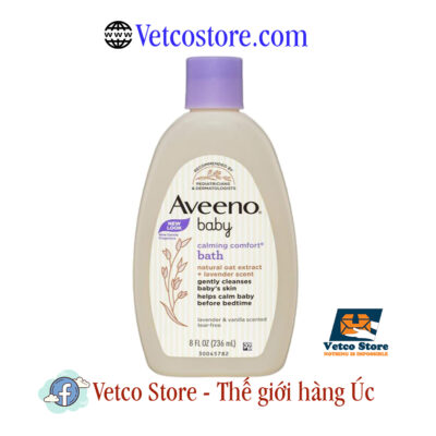 Sữa Tắm Aveeno Baby Calming Comfort Bath 236ml4
