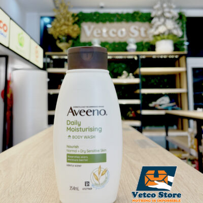 Sữa Tắm Aveeno Daily Moisturising Body Wash Nourish Normal Dry Sensitive Skin Gentle Scent 354ml2