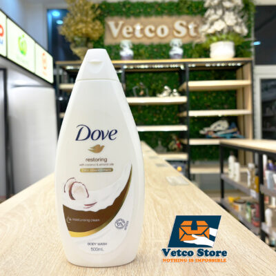 Sữa Tắm Dove Retorising With Coconut Almond Oil 500ml