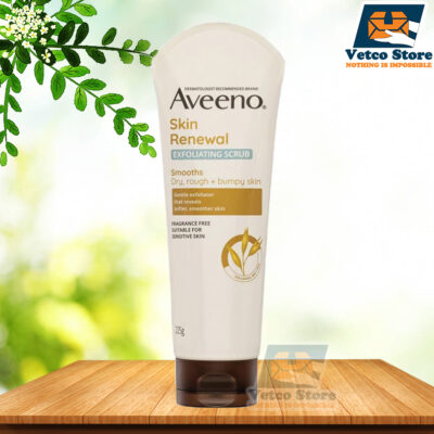 Tẩy Tế Bào Chết Toàn Thân Aveeno Skin Renewal Exfoliating Body Scrub For Dry Skin 225g