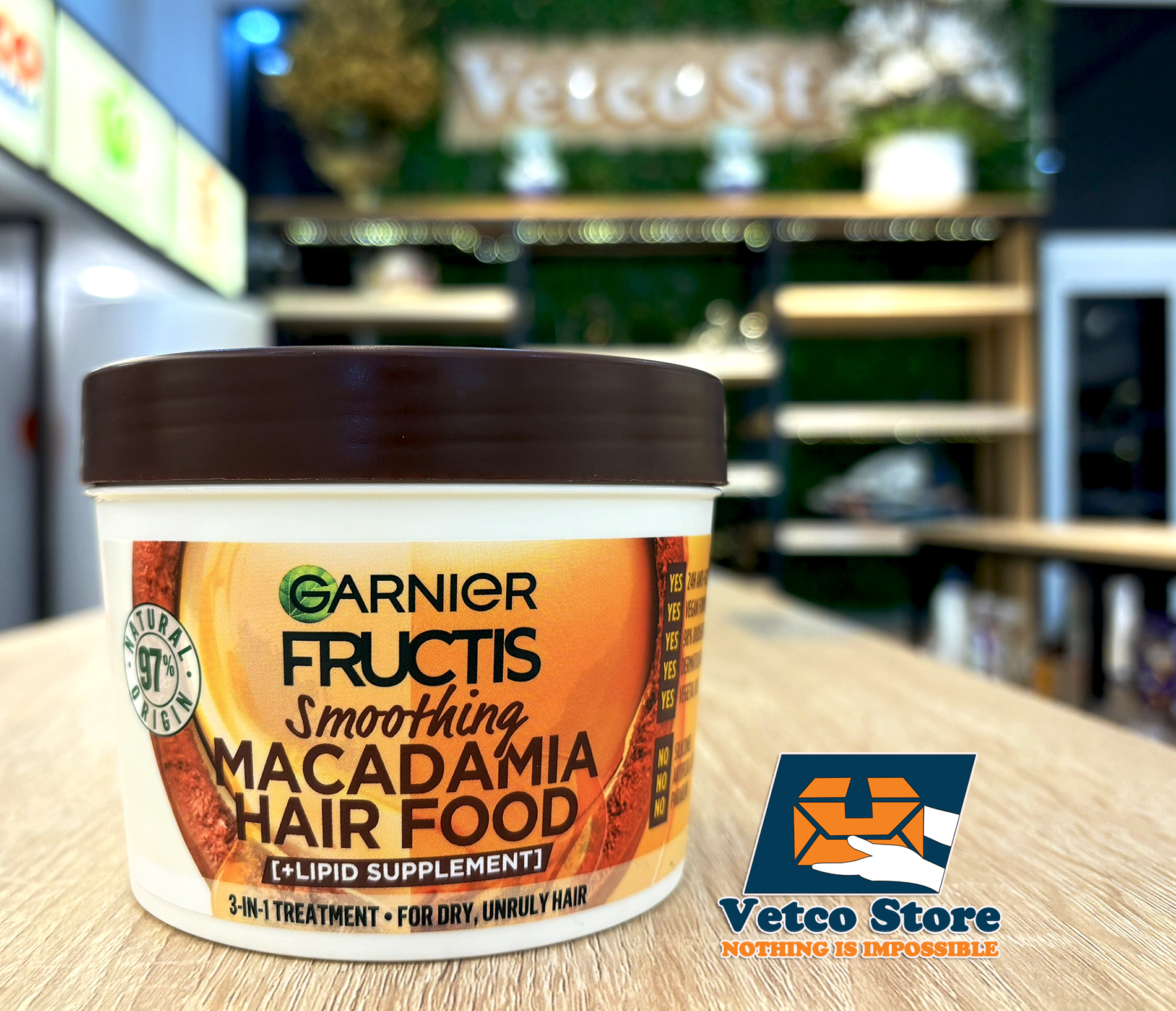 ủ tóc garnier fructis macadamia2