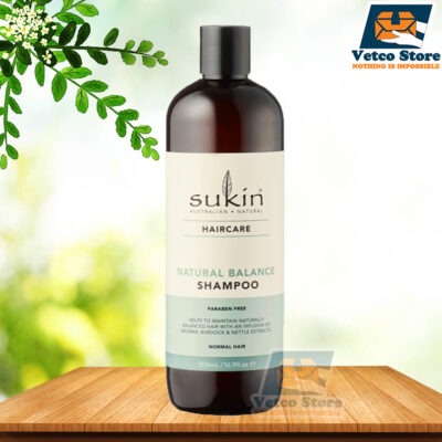 Dầu Gội Đầu Dưỡng Ẩm Cân Bằng Tự Nhiên Sukin Haircare Natural Balance Shampoo 500ml