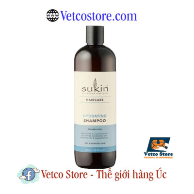 Dầu Gội Sukin Haircare Hydrating Shampoo 500ml1
