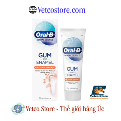 Kem Đánh Răng OralB Dental Science Gum And Enamel Bacteria Defence 110g1