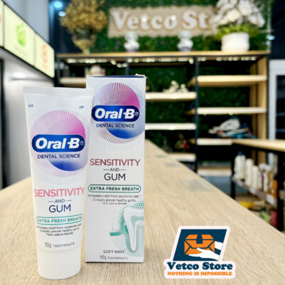 Kem Đánh Răng OralB Dental Science Sensitivity And Gum Extra Fresh Breath 90g4