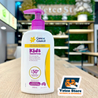 Kem chống nắng Cancer Council Kids Sunscreen 200mll2