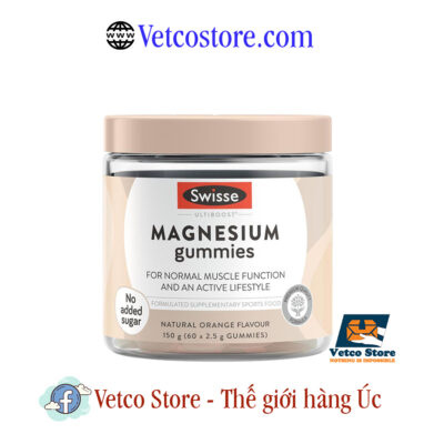 Kẹo Dẻo Swisse Magnesium Gummies 150g1