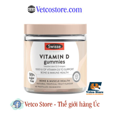 Kẹo Dẻo Swisse Vitamin D Gummies1