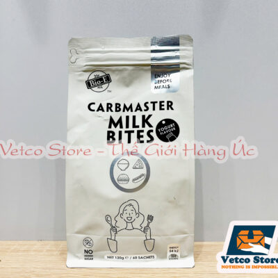 Kẹo Gỉam Cân Carbmaster Milk Bites 120g2