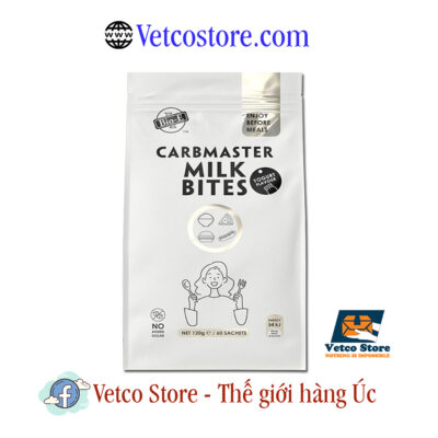 Kẹo Gỉam Cân Carbmaster Milk Bites 120g4
