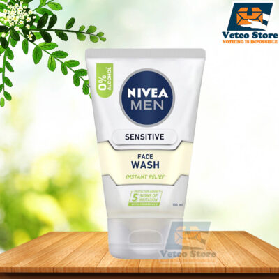 Sữa Rửa Mặt Dành Cho Da Nhạy Cảm Cho Nam Nivea Men Sensitive Face Wash Instant Relief 100ml