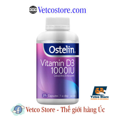 Ostelin Vitamin D3 1000IU 275v4