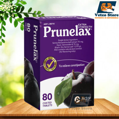 Viên Uống Chống Táo Bón Prunelax Extra Strength 80 Viên