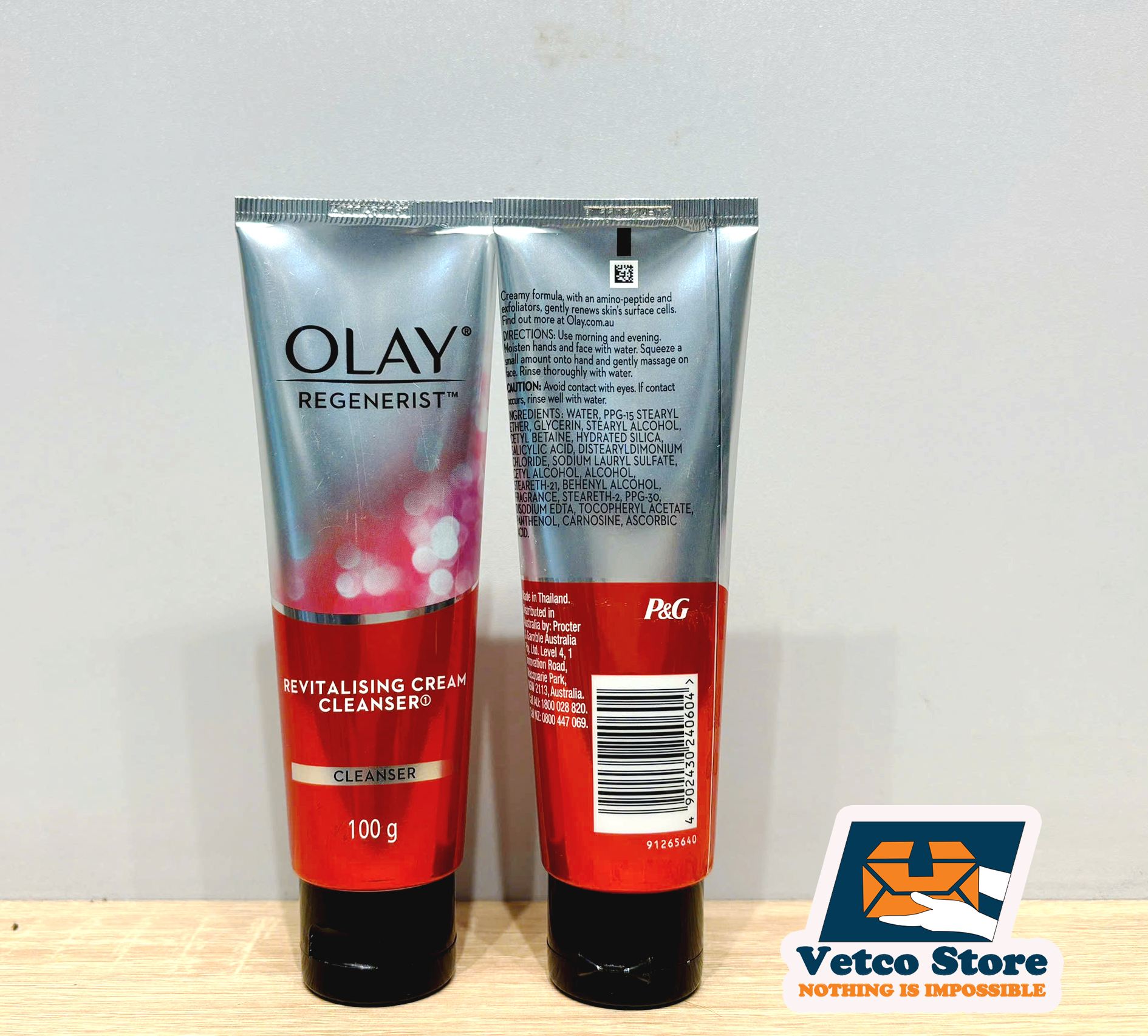 Sửa Rửa Mặt Olay Regenerist revitalising Cream Cleanser 100ml2