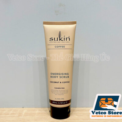 Tẩy Tế Bào Chết Toàn Thân Sukin Energising Body Scrub Coconut Coffee 200ml2