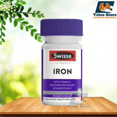 Viên Uống Bổ Sung Sắt Swisse Ultiboost Iron 30 Viên
