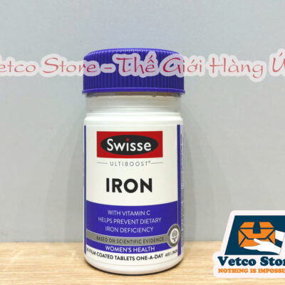 Viên Uống Bổ Sung Sắt Swissw Ultiboost Iron 30 Viên2