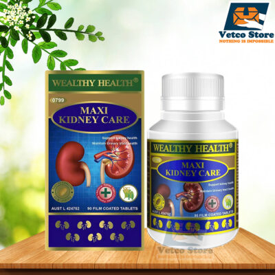 Viên Uống Bổ Thận Wealthy Health Maxi Kidney Care 90 Viên