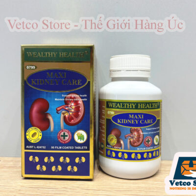 Viên Uống Bổ Thận Wealthy Health Maxi Kidney Care 90v6