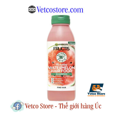 Dầu Gội Garnier Fructis Watermelon Hair Food 350ml1