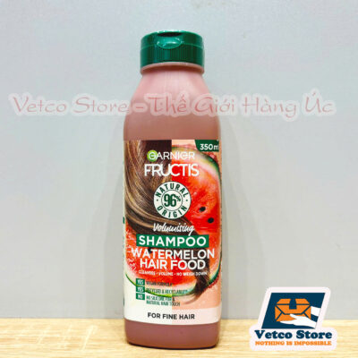 Dầu Gội Garnier Fructis Watermelon Hair Food 350ml3