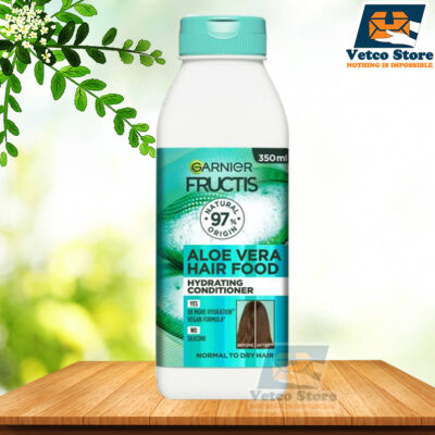 Dầu Xả Garnier Fructis Hair Food Hydrating Aloe Vera Conditioner For Normal Hair 350ml