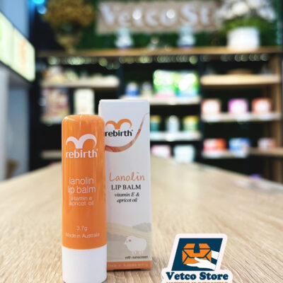 Dưỡng Môi Rebirth Lanolin Lip Balm Vitamin Apricor Oil2