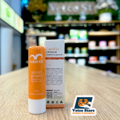 Dưỡng Môi Rebirth Lanolin Lip Balm Vitamin Apricor Oil3
