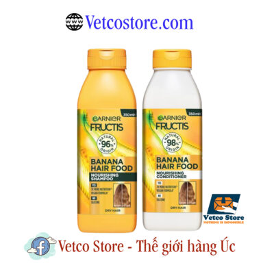 Garnier Fructis Hair Food Nourishing Banana For Dry Hair 350ml