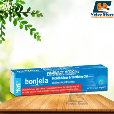 Gel Bôi Giảm Đau Điều Trị Viêm Lợi Răng Và Nhiệt Miệng Dành Cho Người Lớn Bonjela Mouth Ulcer & Teething Gel 15g