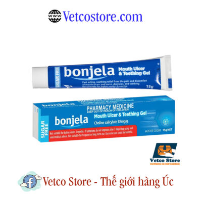Gel Bôi Viêm Lợi Răng Và Nhiệt Miệng Bonjela Mouth Ulcer Teething Gel 15g1