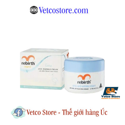 Kem Dưỡng Da Rebirth Emu Anti-Wrinkle Cream With AHA 24 Hours Time Release 100ml5