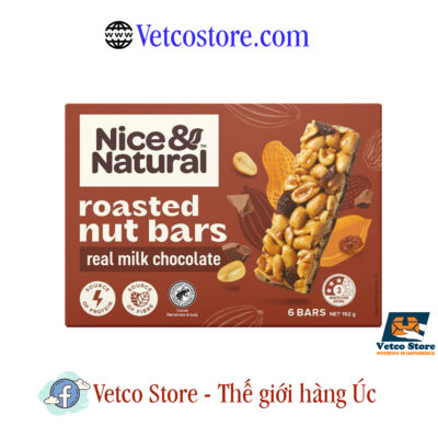 Ngũ Cốc Dạng Thanh Nice Natural Nut Bar Chocolate 6 Pack1